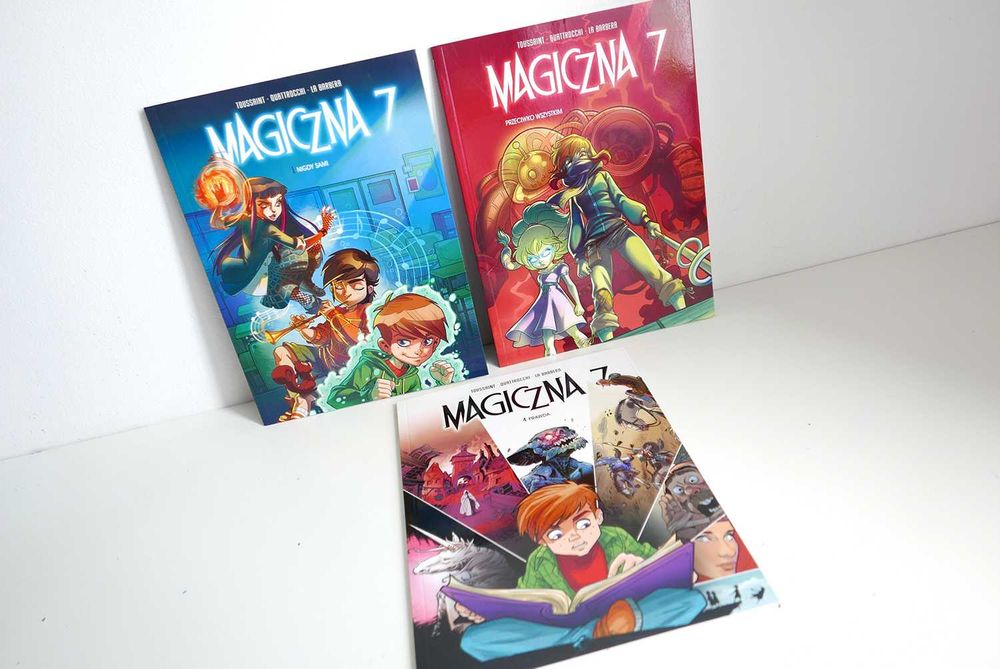 Magiczna 7 - TOMY 1 , 2 , 4