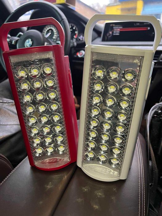 Ліхтар акумуляторний LED Almina 2606L 24 LED  10 годин роботи Альмина