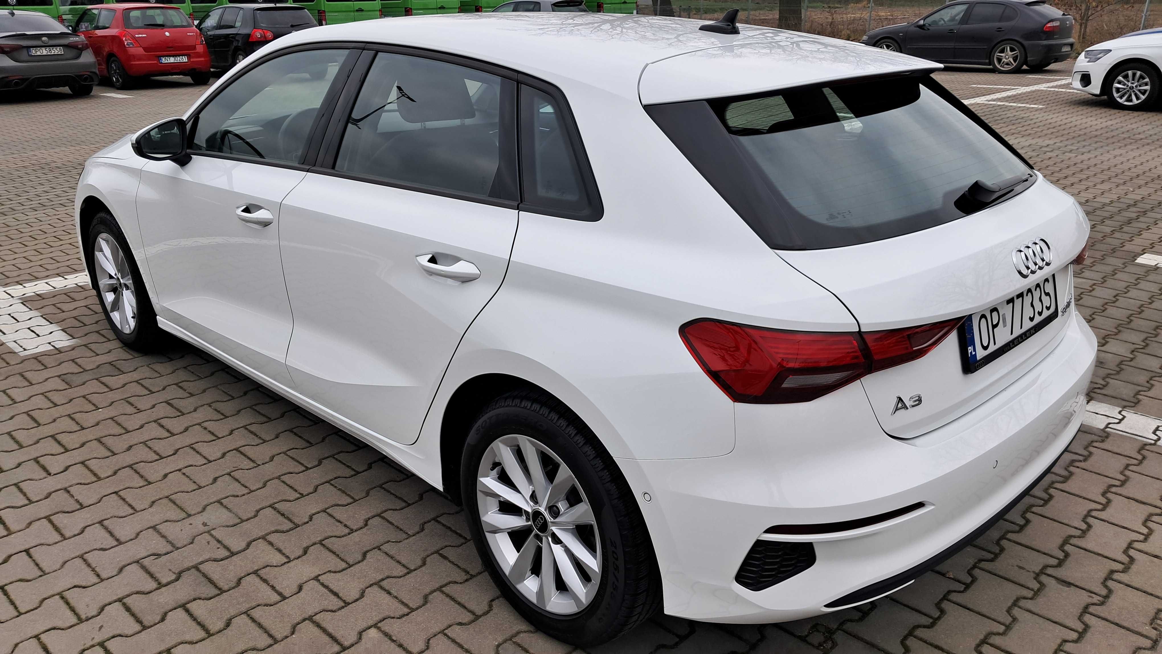 Audi A3 Sportback TFSI 81 kW (110 KM). Gwarancja do 04.2027