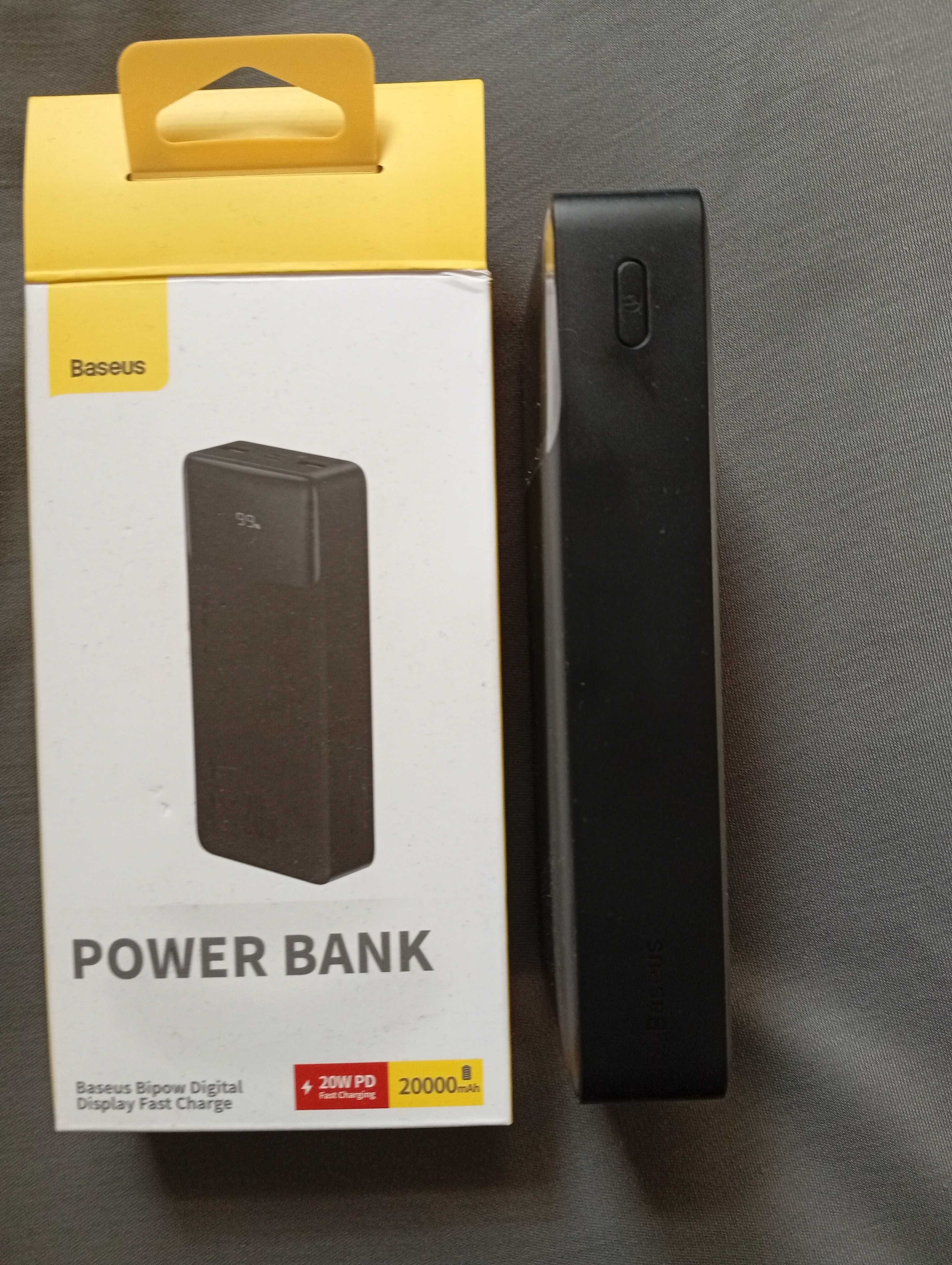 Power Bank OS-Baseus Star-Lord 30W 20000 mAh Cluster Black