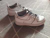 Nike Air Force 1 Low sneakersy niskie białe aesthetic alternative y2k