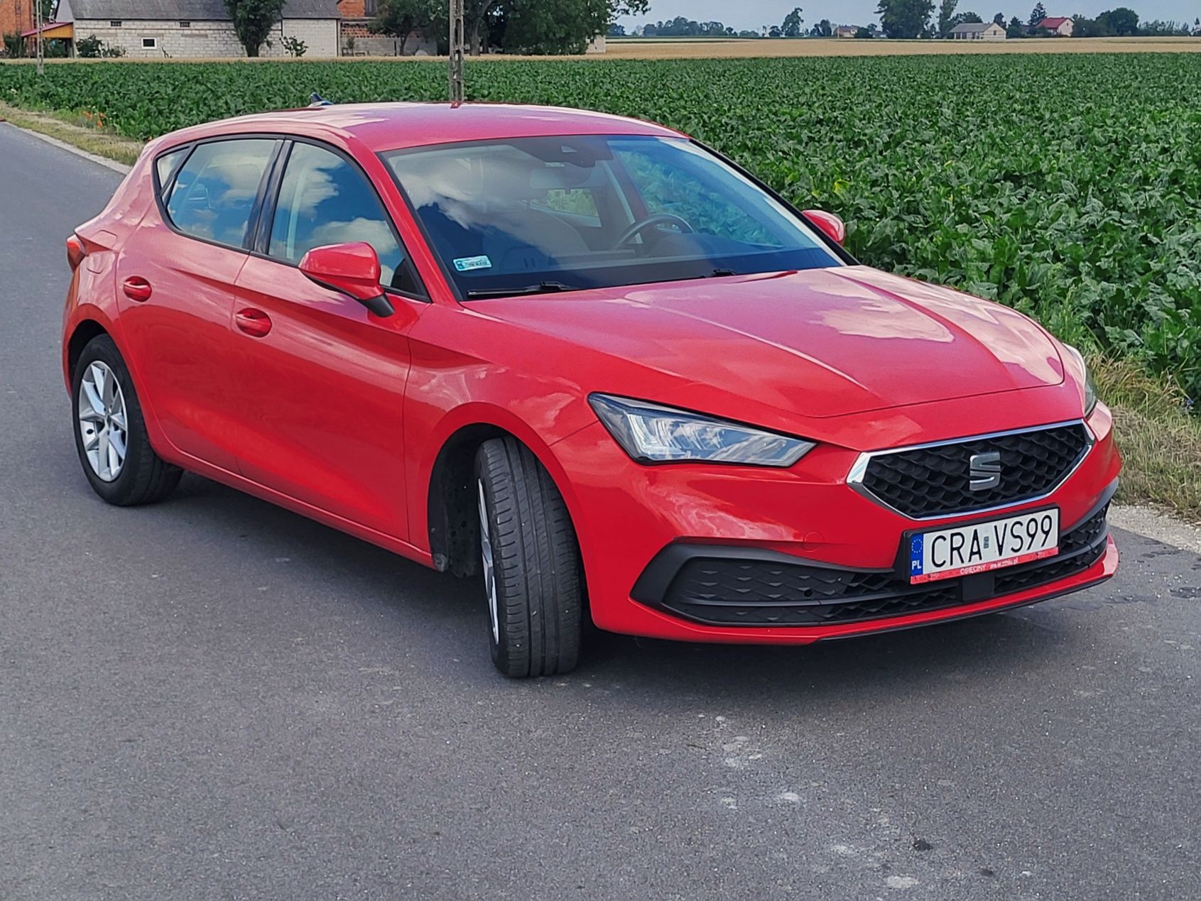 2021 Seat Leon bezwypadkowy benzyna vat 1szy wl
