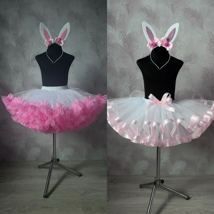 Костюм білого зайчика для дівчинки , зайченя  індивідуальний пошив