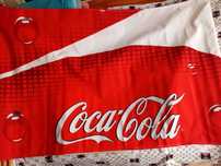 Parawan plażowy Coca Cola