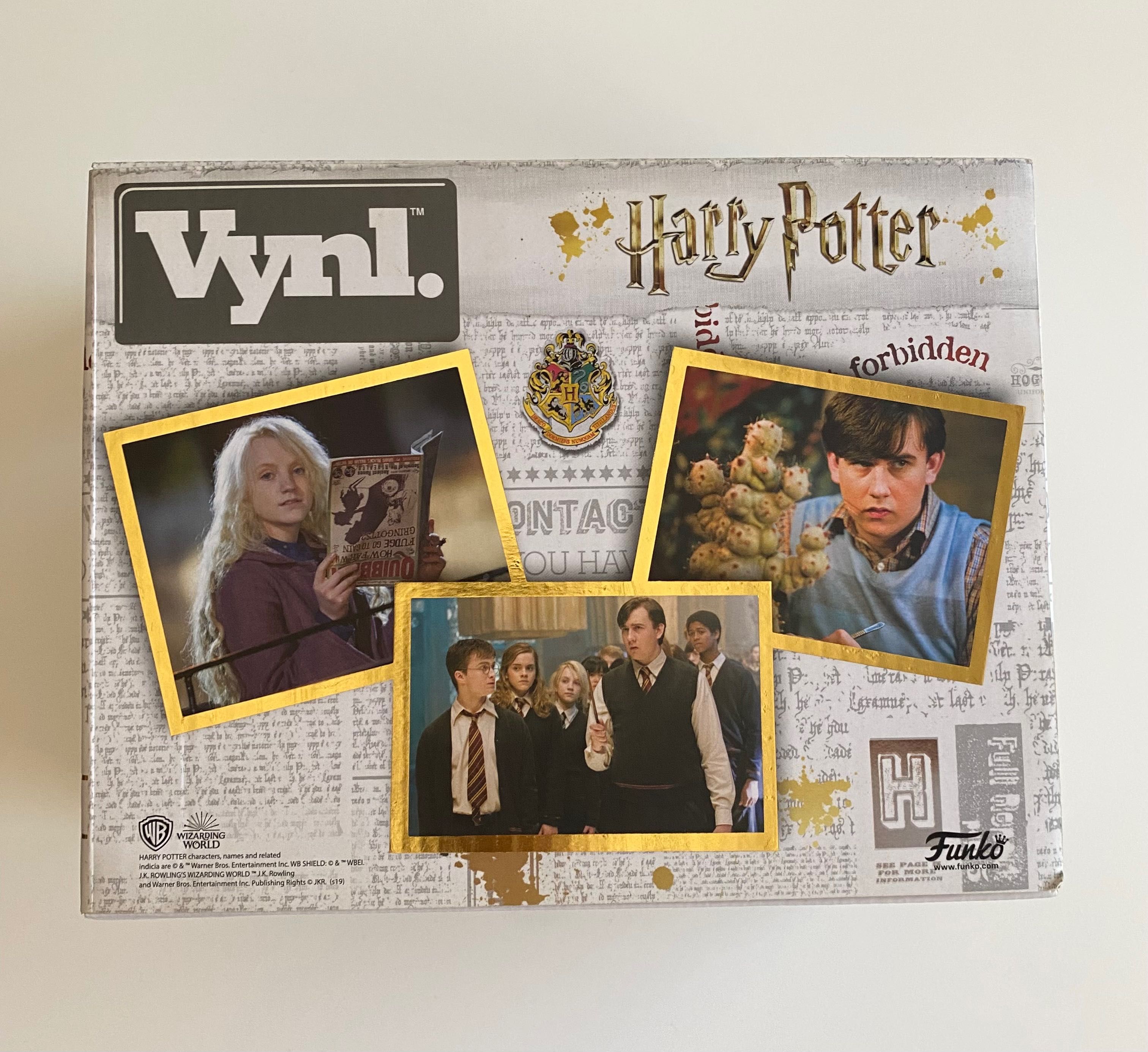 Vynil Luna Lovegood and Neville Longbottom