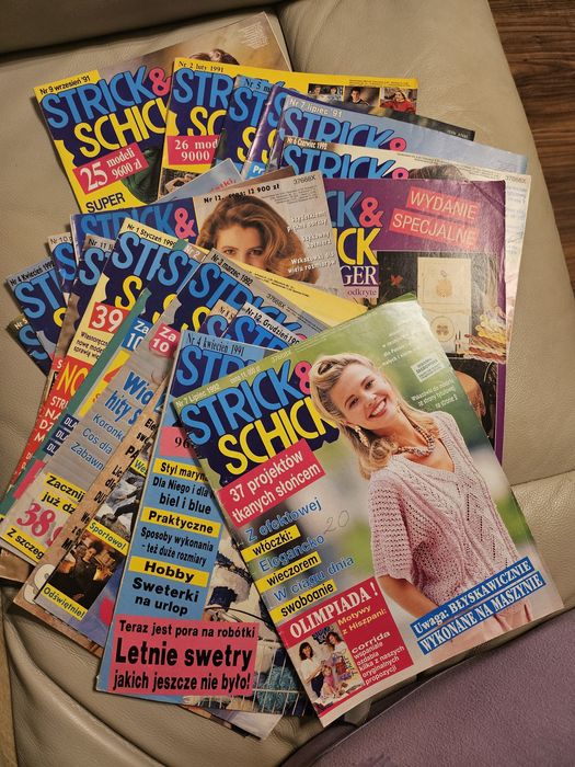 Czasopisam na druty i szydełko