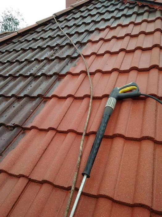 NISKIE CENY!Czyszczenie-mycie i malowanie dachu dachów,kostki brukowej