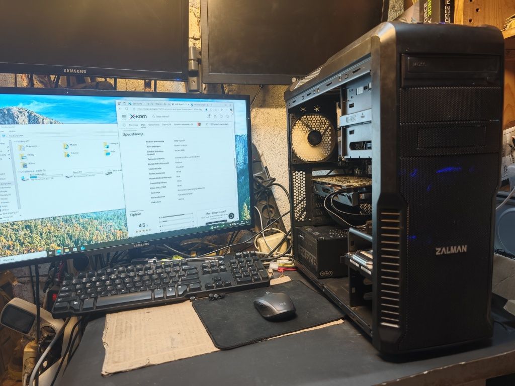 Ryzen 7 1700x 16*3.8Ghz RX570 4gb m.2 250 GB HDD 1tb