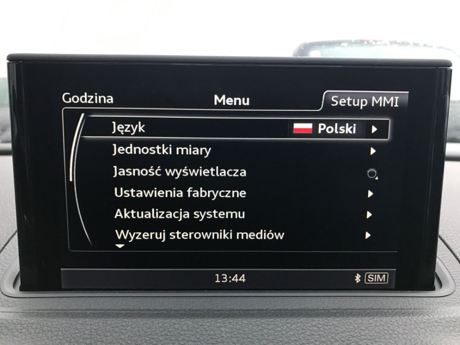 AUDI A7 4G MIB kodowanie USA Europa mapa 2018