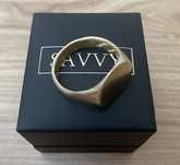 Sygnet SAVVY Jewellery - mosiądz