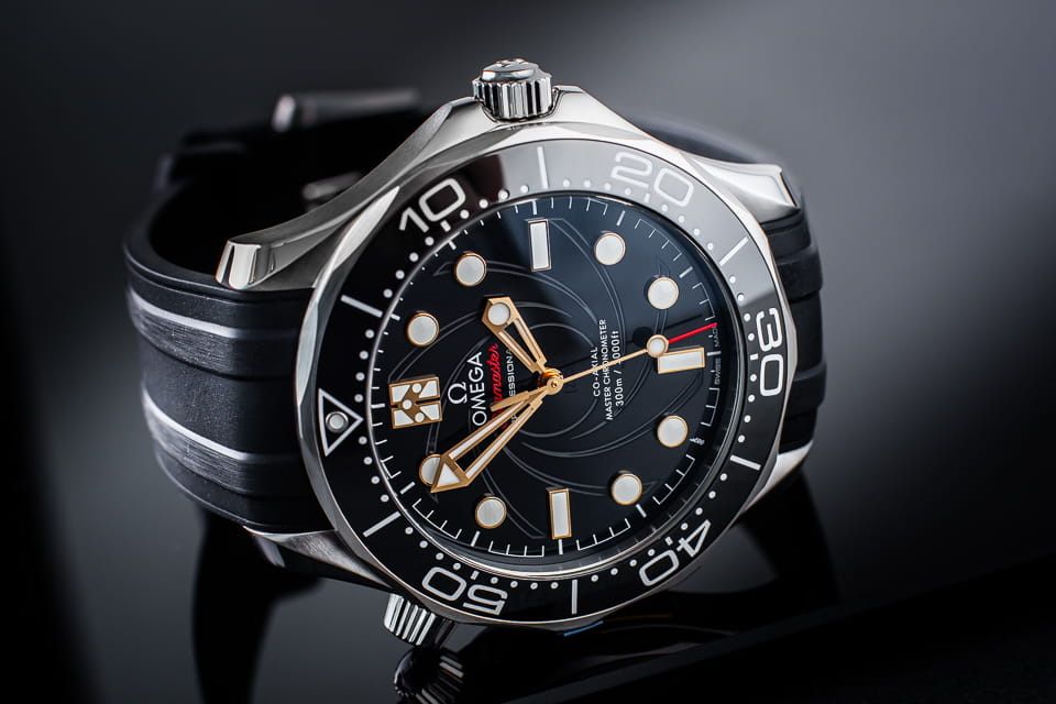Set x 2 - Omega Seamaster James Bond 007
