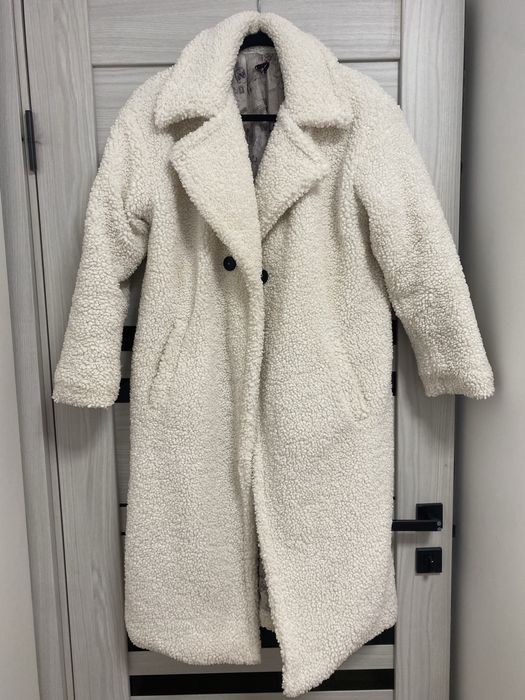 Довга шуба тедді