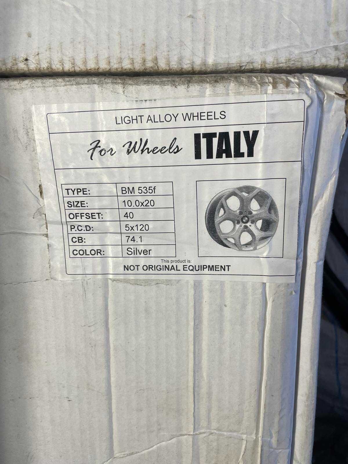 Разноширокие диски  R20 5/120 на BMW X5(Е53,Е70,F15), Х6(Е71,F16)