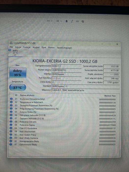 Dell OptiPlex 5260 AIO – i5-8500 / 16 GB RAM/1TB SSD NVMe stan idealny