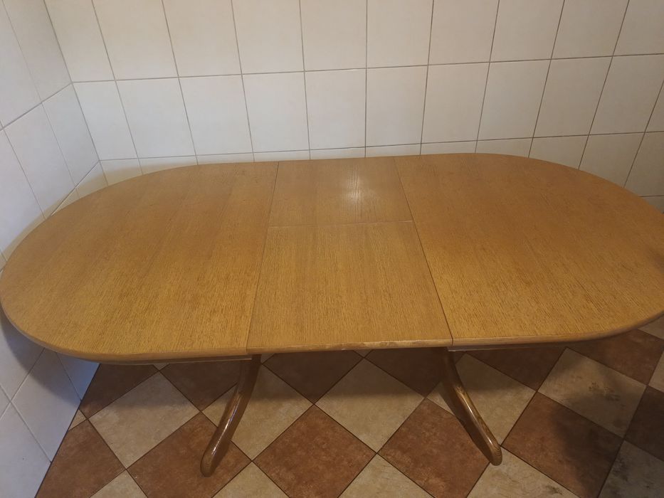Stół dębowy, rozkładany