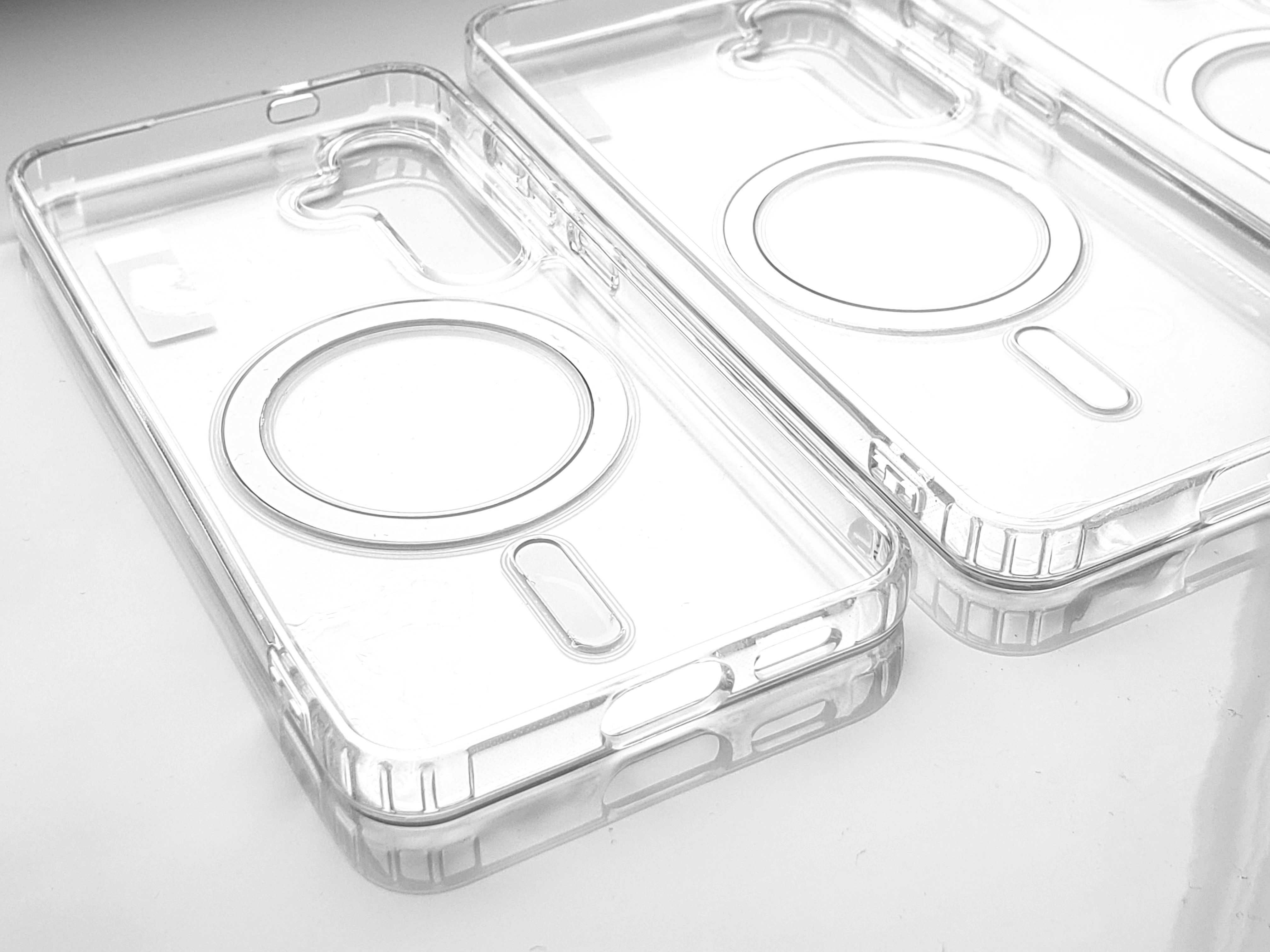 Чохол для Samsung S25/S25 Plus/S25 Ultra з MagSafe прозорий чехол