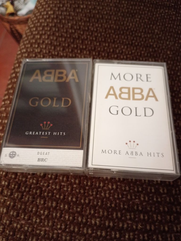 ABBA Gold e More ABBA Gold cassetes originais