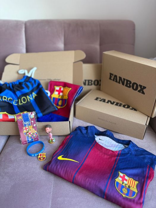 Fanbox prezent fc Barcelona