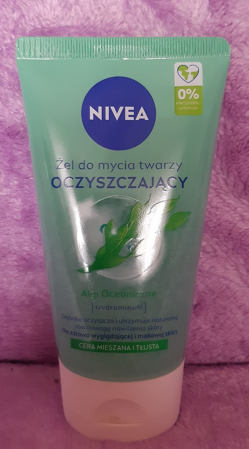 NOWY Żel Nivea do mycia twarzy.
