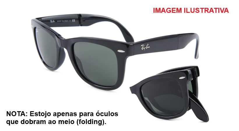 Ray-Ban - Estojo original para óculos Wayfarer Folding Classic