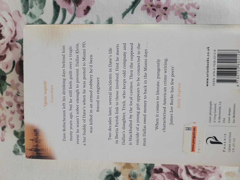 Crusader'S Cross;  Pegasus Descending; The Tin Roof... James Lee Burke