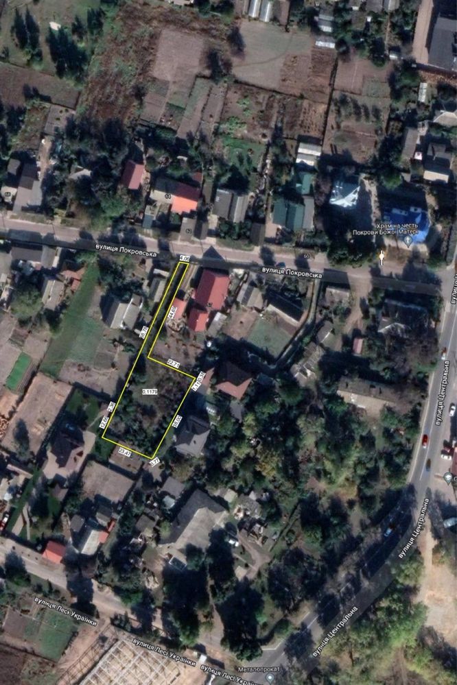 12 соток Продаж ГОРА вул.Покровська57а 12квт паркан свердловина 37000$