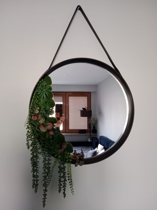 Lustro z ozdobą,DIY.