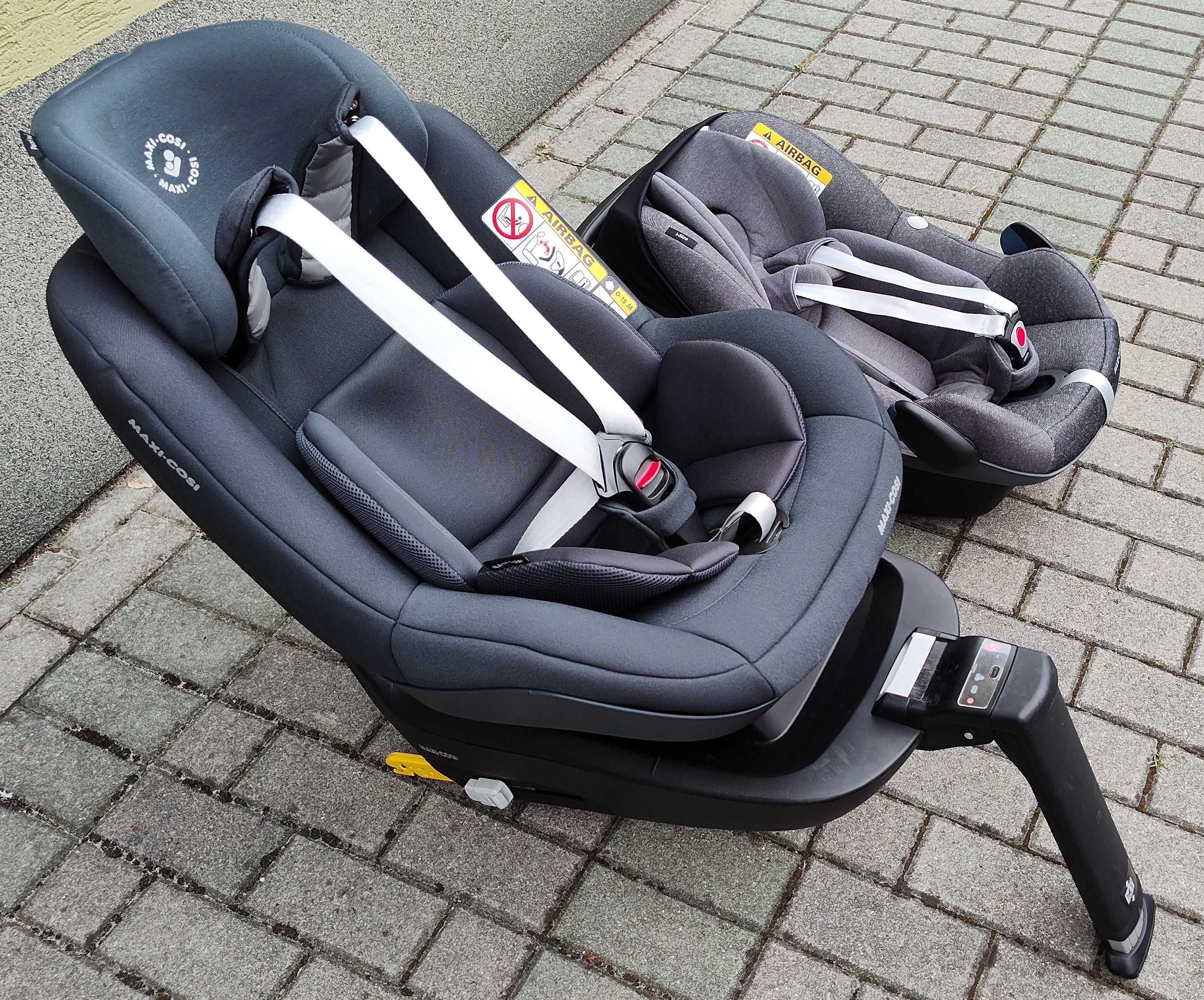 2x Komplet Maxi Cosi baza FamilyFix One + Pebble Pro + Pearl Pro 2