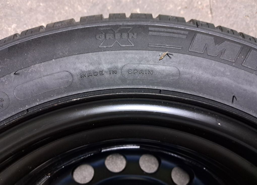 Nowe koło felga stalowa opona letnia Michelin 165/65 r14