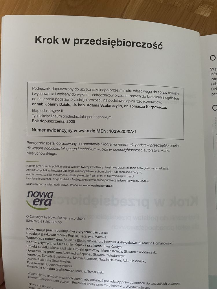 Krok w przedsiębiorczość nowa era