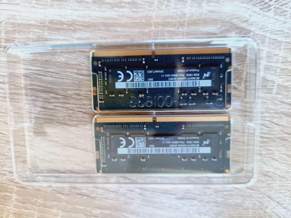 RAM 2 x 8GB Sodimm DDR4 2666MHz z Maca Mini 2018