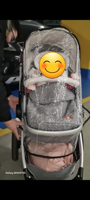 Carrinho de bebe 3 em 1 kinderkraft