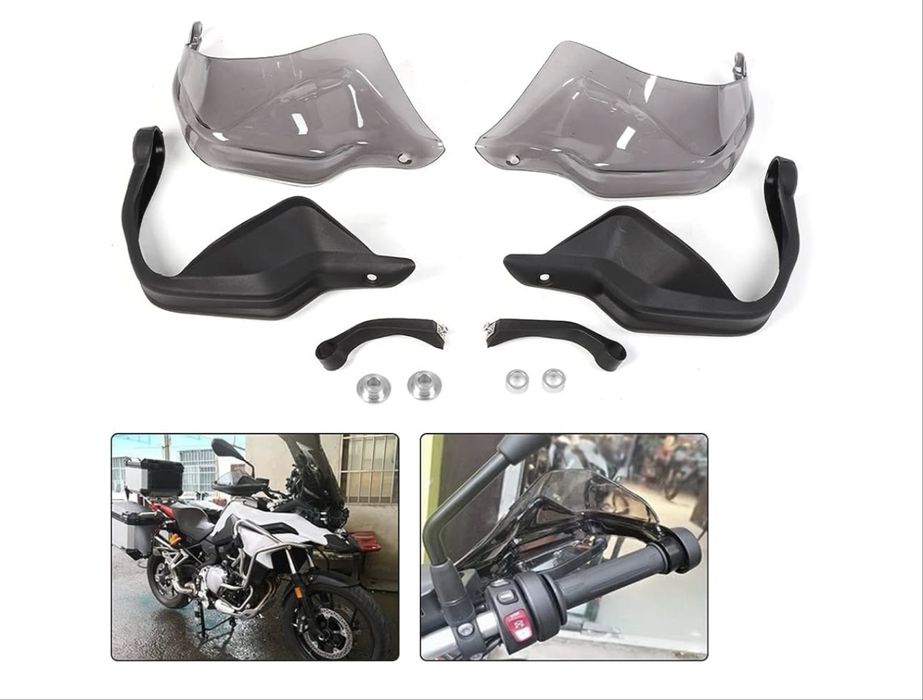 Proteção de mãos Gdreye com suporte de montagem