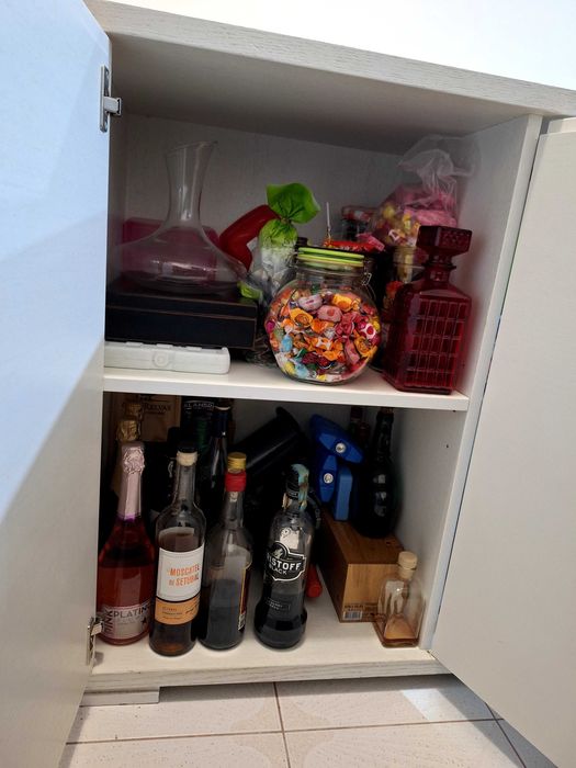 Aparador branco para sala de jantar