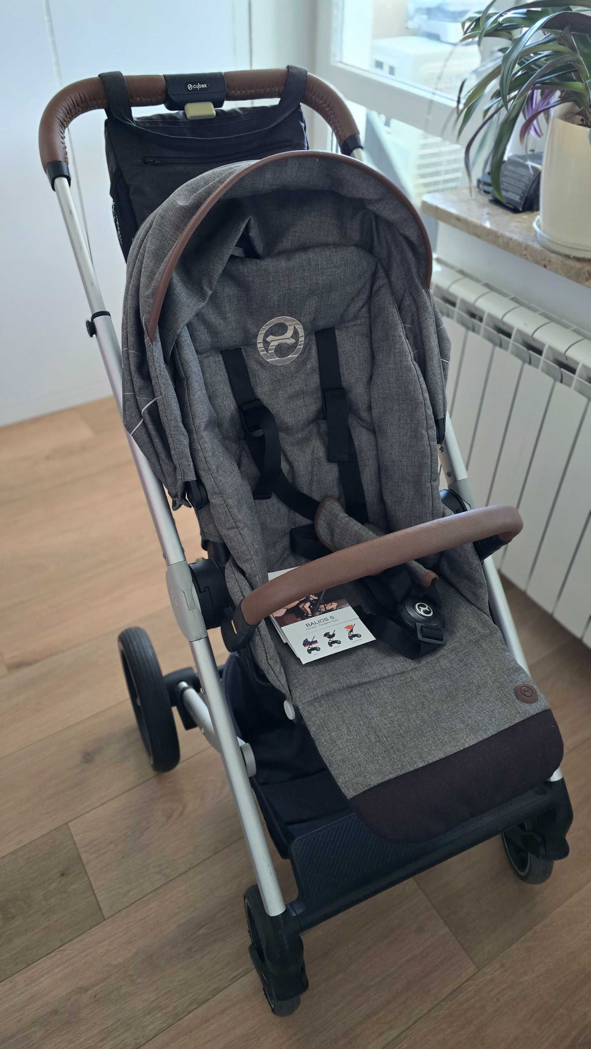 Cybex, Balios S, wózek spacerowy, Manhattan Grey