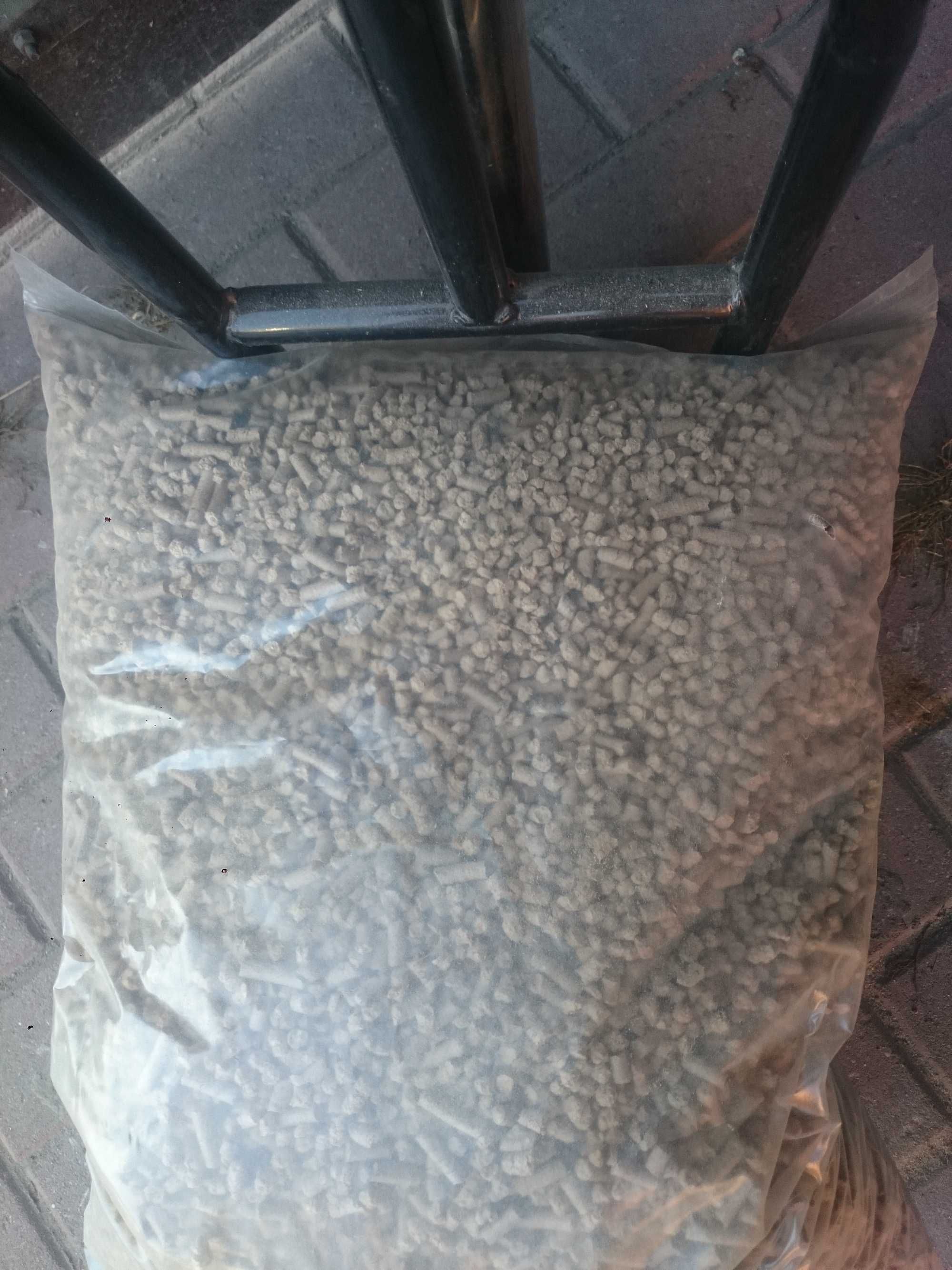 Pellet drewniany sciółka dla kotów gryzoni gadów ptaków 10 kg