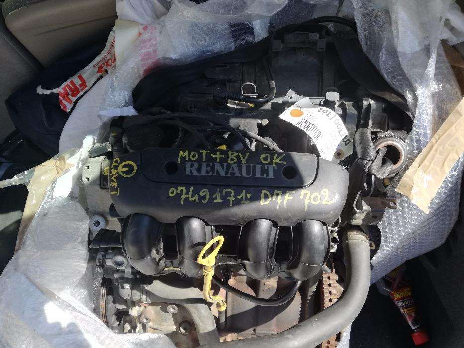 Renault Motor D7F702 - 124.800Kms C/ caixa de velocidades