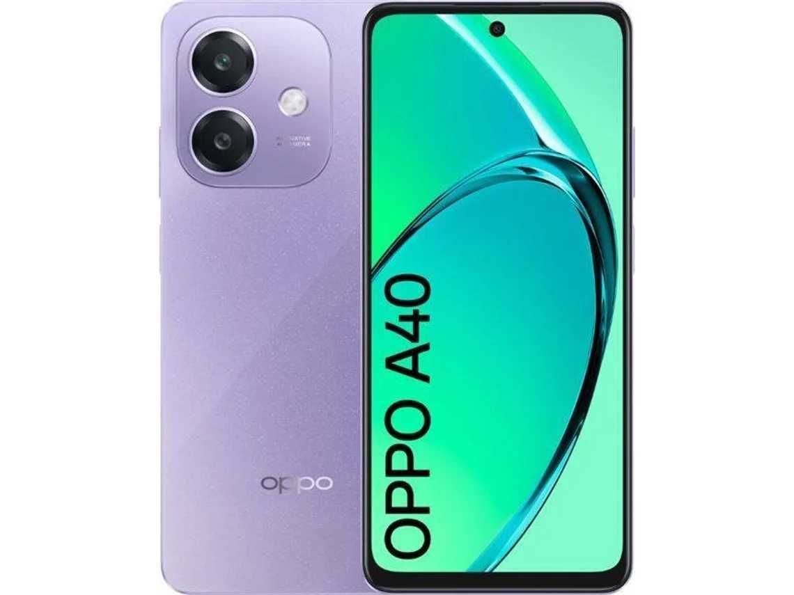 Telemovel Oppo A40 en roxo em bom estado