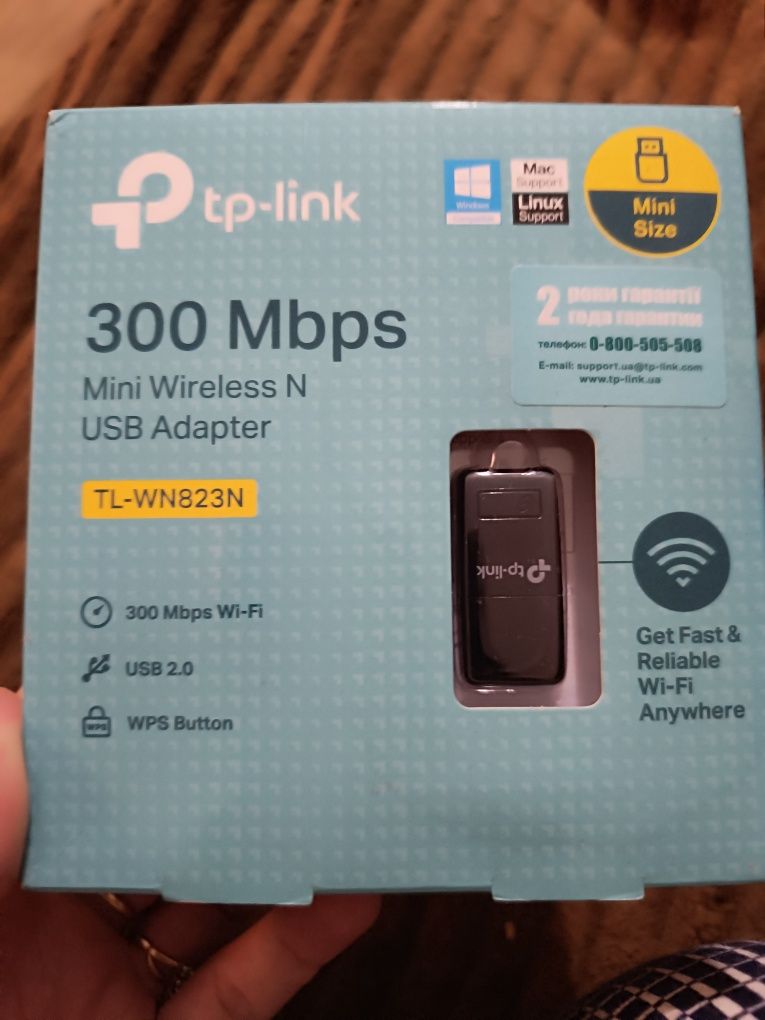 Wi-fi адаптер TP-LINK TL-WN823N