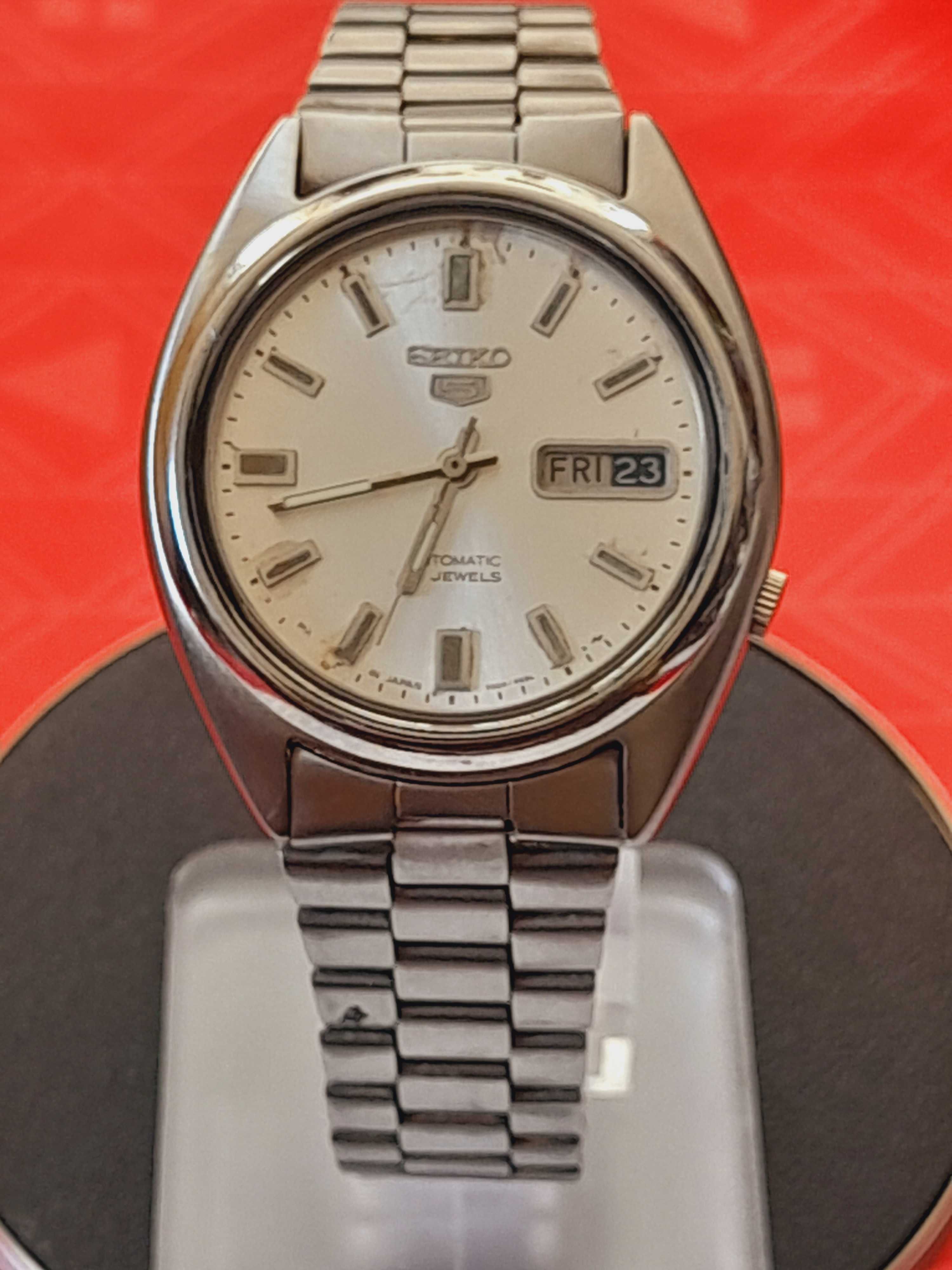 Relógio Vintage SEIKO5 Corda Automatic