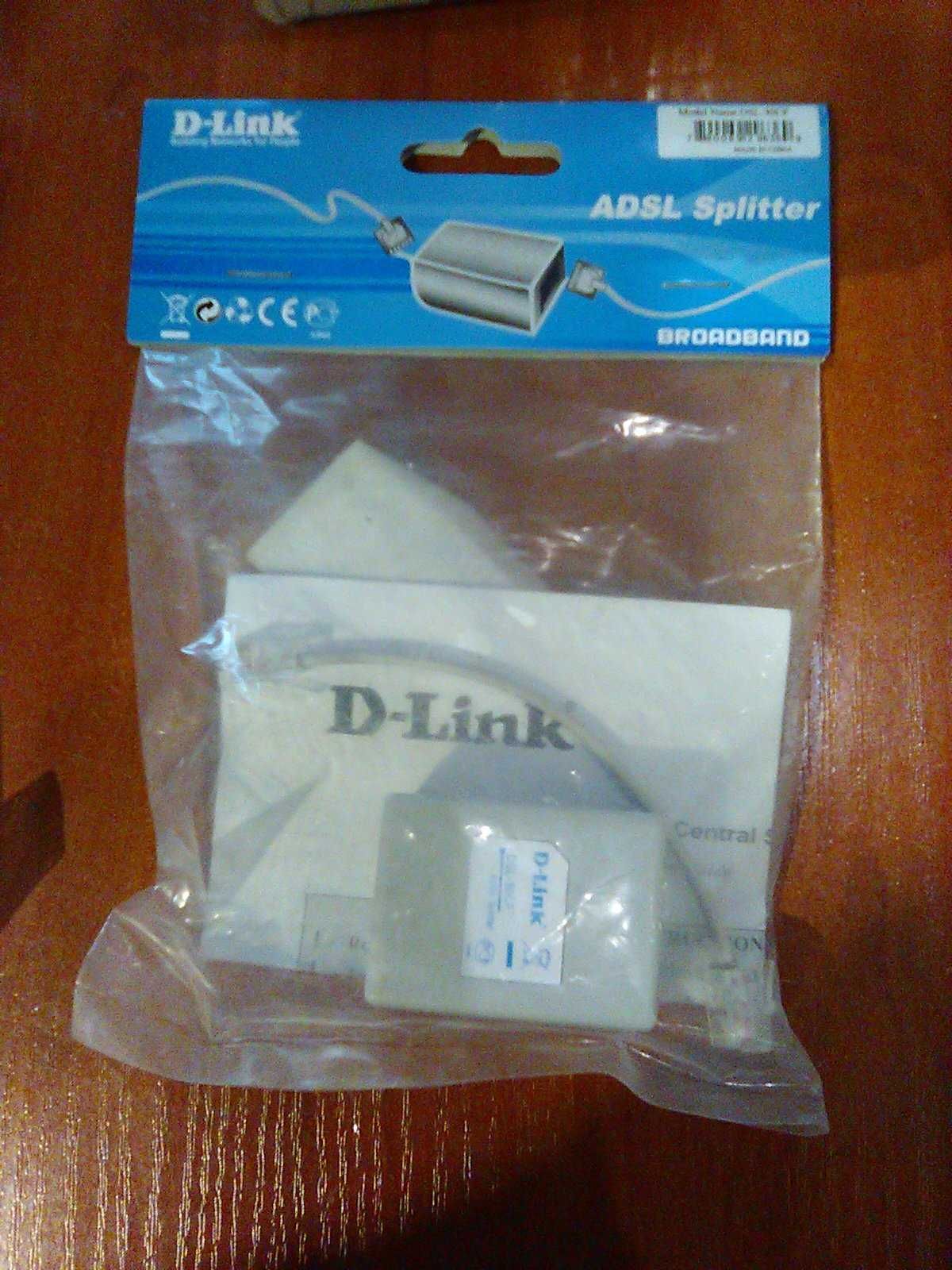 Сплиттер ADSL AnnexA D-Link DSL-30CF Tenda TD-1301 новые