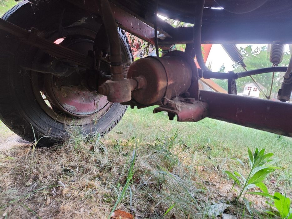 Oś do przyczepy thk 5 z resortami