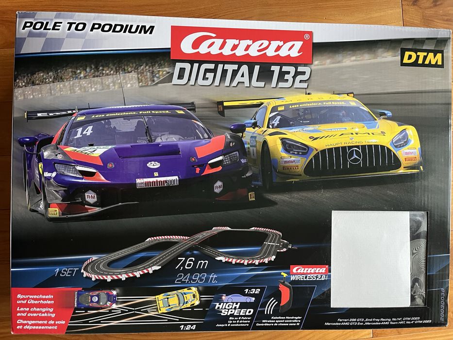 Tor Carrera Digital 123 POLE TO PODIUM DTM