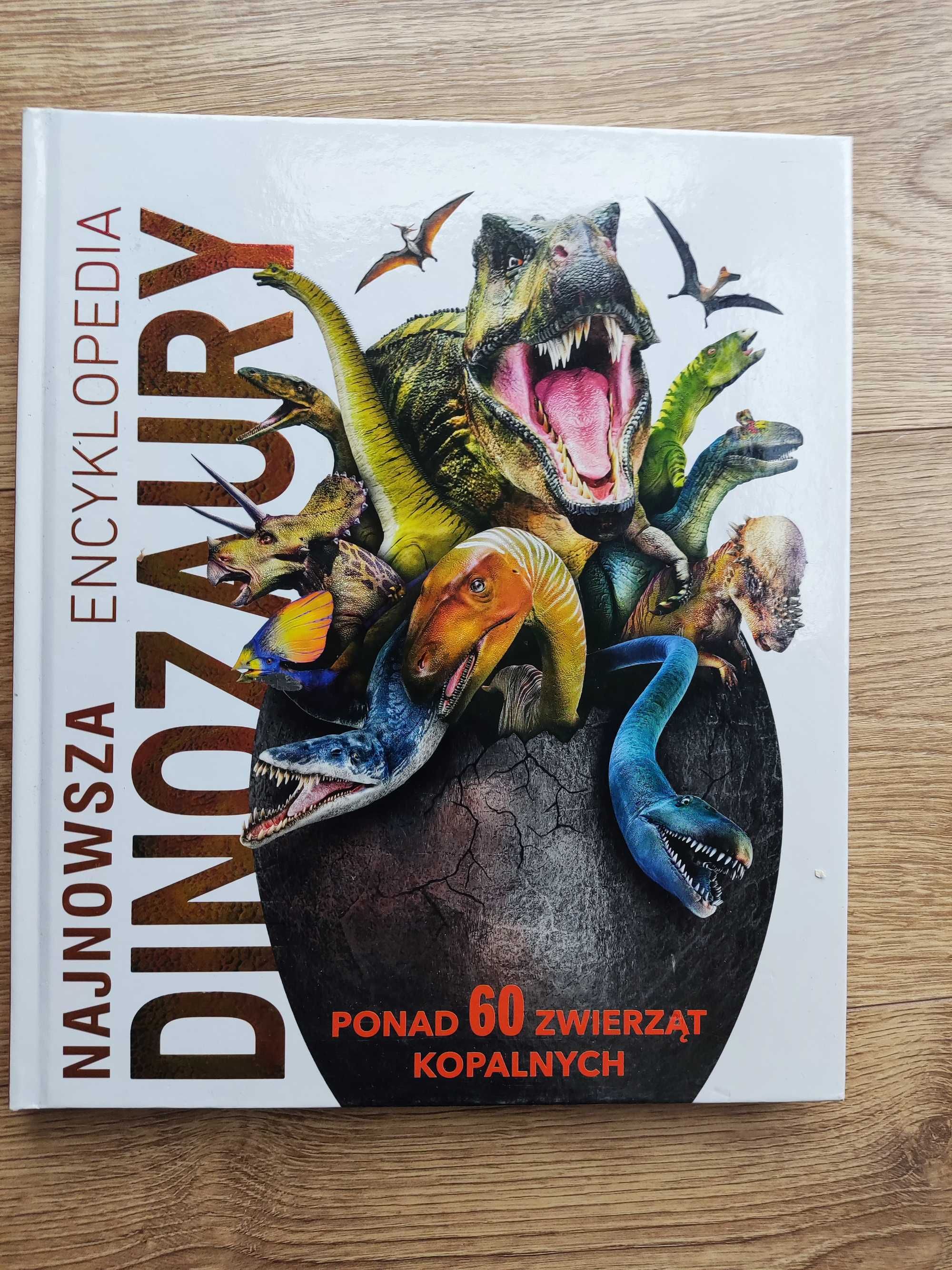 Sprzedam książkę: Najnowsza encyklopedia Dinozaury ponad 60 gadów