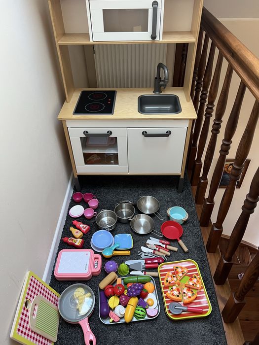 Drewniana kuchnia ikea