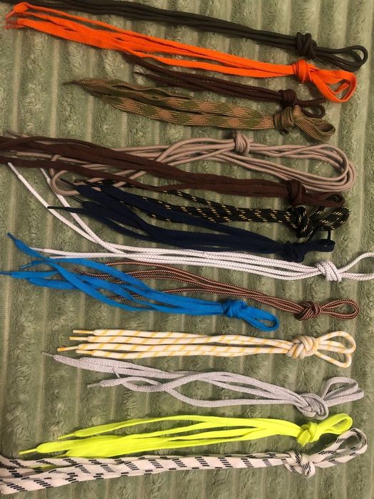 Шнурки для взуття (15 пар)