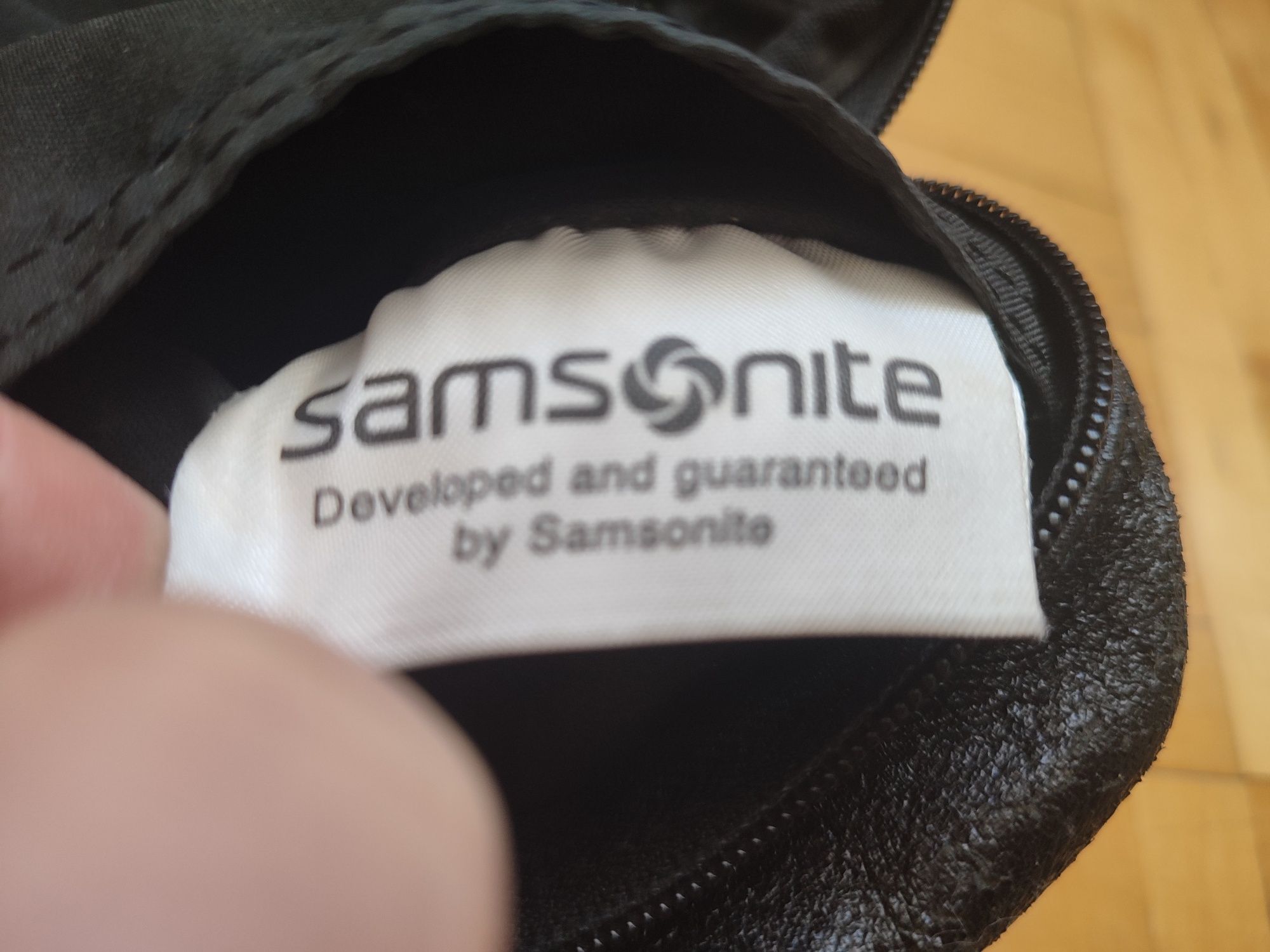 Samsonite saszetka skórzana