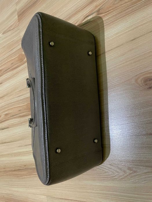 torebka skórzana wittchen szara