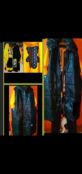 3ка/ШИКАРНЫЙ костюм большого р(ОБ150-200см,длинныйЖИЛЕТ+ КОСТЮМ!)