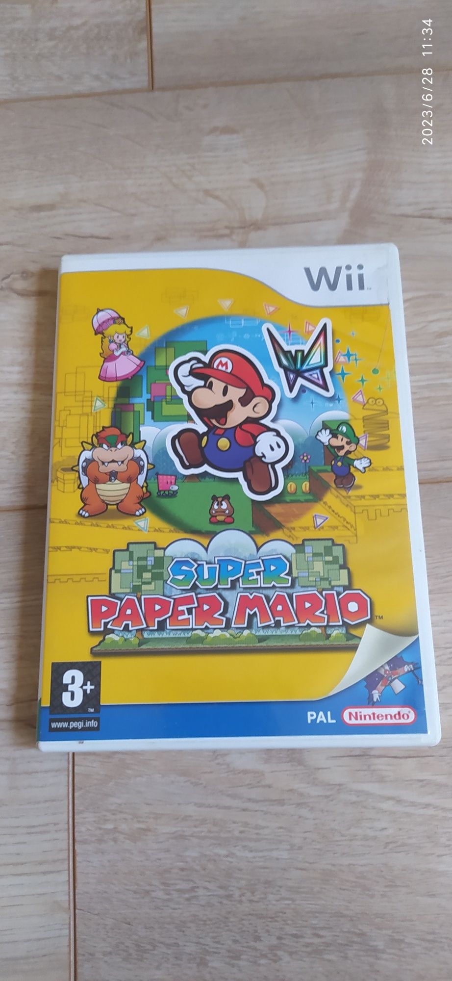 Super Paper Mario Nintendo Wii PAL UK Kompletna